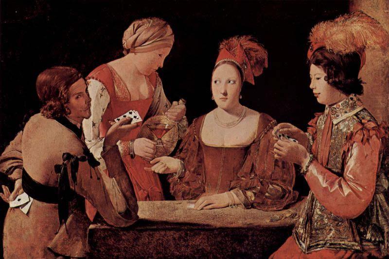 The cheat with the ace of diamonds, Georges de La Tour